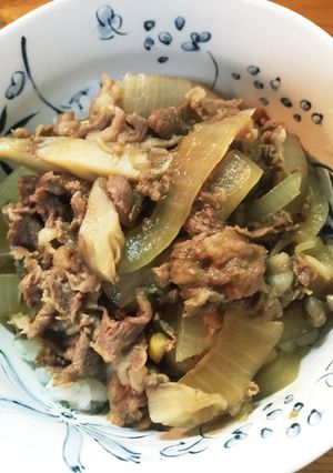 【簡単】牛丼-レシピのメイン写真