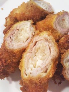 簡単エノキとチーズの肉巻きフライ-レシピのメイン写真