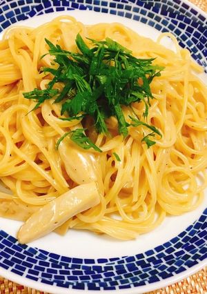 ホワイトソースで簡単*クリームパスタ-レシピのメイン写真