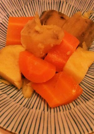 炊飯器で！サツマイモと人参の煮物-レシピのメイン写真