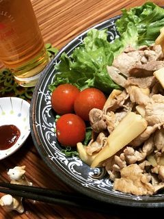 たけのこと豚肉のオイスターソース炒め-レシピのメイン写真