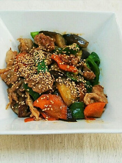 余り野菜で簡単豚の甘味噌炒め♪-レシピのメイン写真