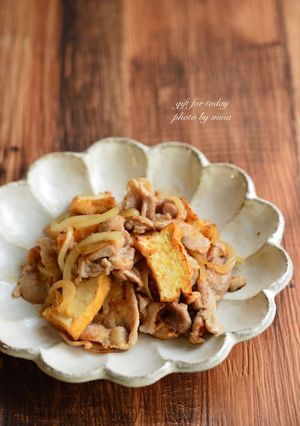 厚揚げ入り生姜焼き-レシピのメイン写真