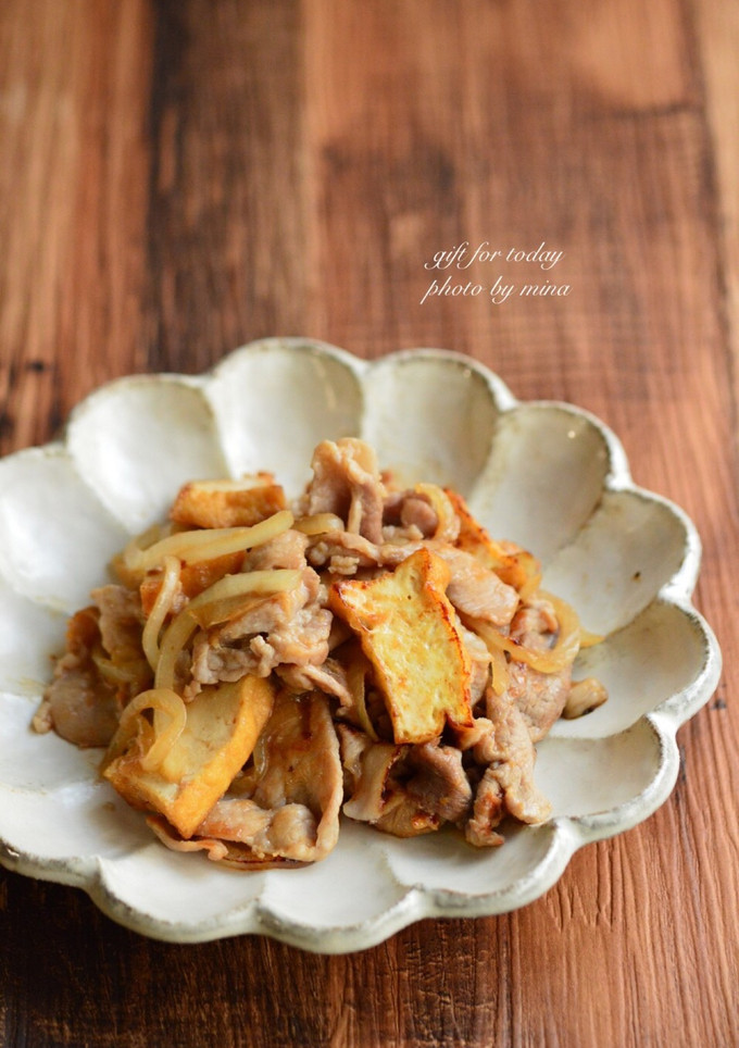 厚揚げ入り生姜焼き-レシピのメイン写真