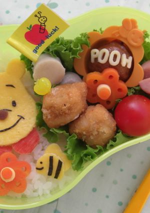 プーさん キャラ弁-レシピのメイン写真