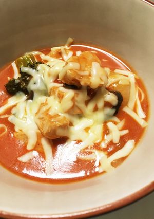 鶏と玉ねぎのトマトクリーム煮-レシピのメイン写真