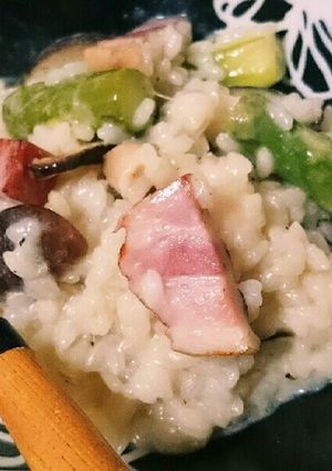 彼大絶賛❤本格！豆乳の和風リゾット-レシピのメイン写真