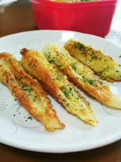 竹輪のカレーマヨチーズ焼き♡お弁当に♡-レシピのメイン写真