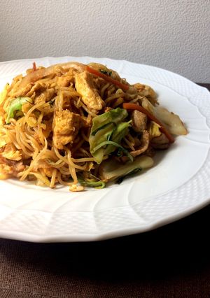 大きめふわふわ卵が美味しい！焼きそば-レシピのメイン写真