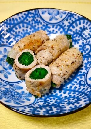 簡単！マキマキほうれん草(下茹で無し)-レシピのメイン写真