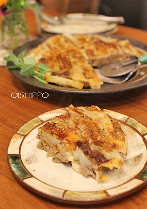 フライパンで長芋ひき肉チーズのムサカ-レシピのメイン写真