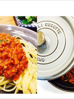 STAUB: ミートソース-レシピのメイン写真