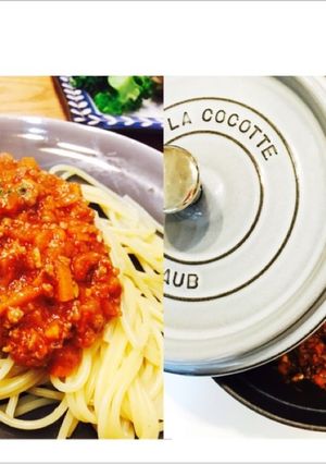 STAUB: ミートソース-レシピのメイン写真