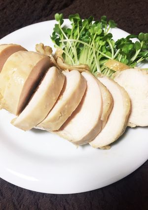 超簡単柔らか鶏ハム♩-レシピのメイン写真