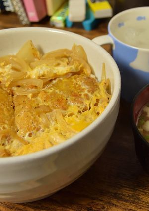 ファミチキで簡単・節約 親子丼-レシピのメイン写真