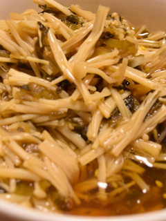 高菜漬け入りなめ茸-レシピのメイン写真