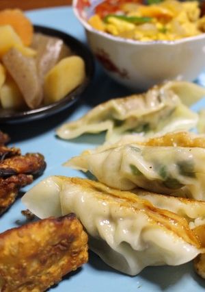 お弁当に楽チン冷凍餃子ばーばの田舎餃子-レシピのメイン写真