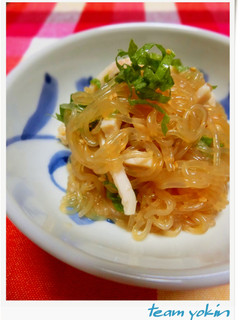【作り置き】糸こんにゃくの冷やし中華風-レシピのメイン写真
