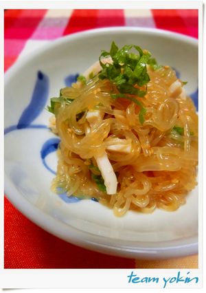 【作り置き】糸こんにゃくの冷やし中華風-レシピのメイン写真