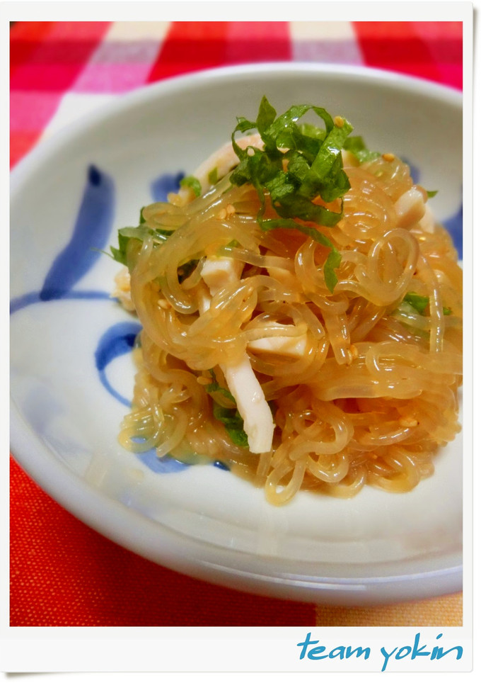 【作り置き】糸こんにゃくの冷やし中華風-レシピのメイン写真