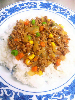 一人分から作れる☆簡単カレーそぼろ-レシピのメイン写真