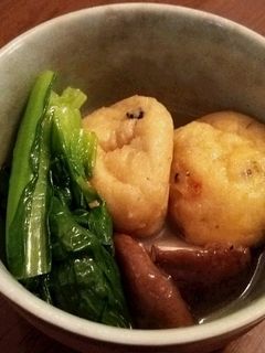 がんもどきと小松菜の煮物-レシピのメイン写真