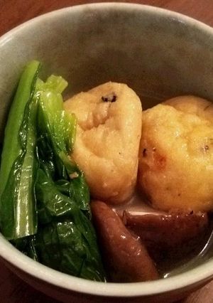 がんもどきと小松菜の煮物-レシピのメイン写真