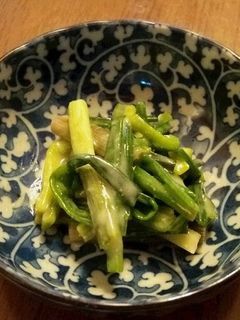 エシャレットの茎のぬた-レシピのメイン写真