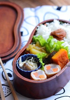 にんじんと大根の紅白肉巻き-レシピのメイン写真