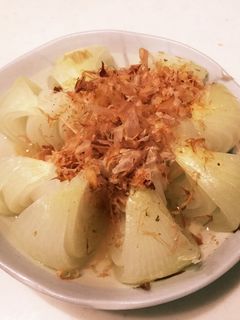 新玉ねぎのレンジ蒸し-レシピのメイン写真