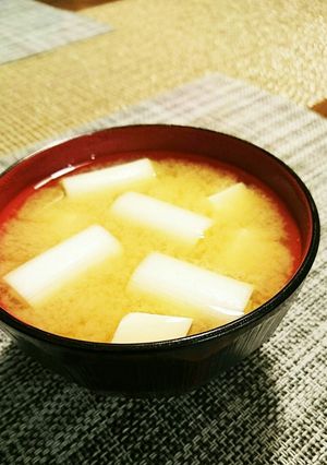 長ねぎと豆腐のお味噌汁-レシピのメイン写真