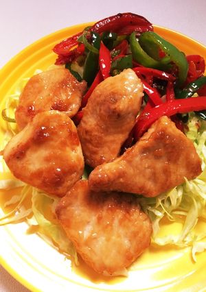 もうかさめのガリバタ焼き-レシピのメイン写真