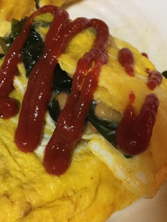 納豆とワカメのヘルシーオムレツ-レシピのメイン写真