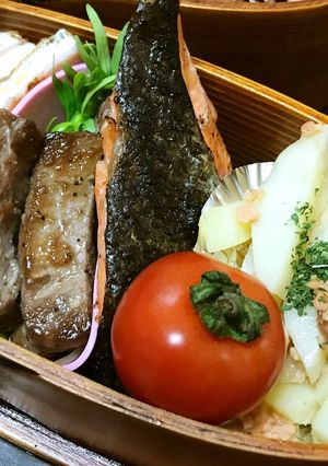 鮭とじゃがいものオリーブオイル炒め♡簡単-レシピのメイン写真