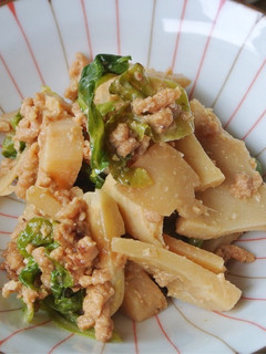 タケノコと春キャベツの味噌炒め-レシピのメイン写真