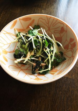 かいわれとツナのさっぱりサラダ-レシピのメイン写真