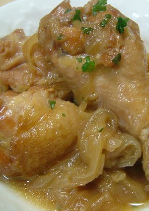 トロトロ玉ねぎで 手羽元煮-レシピのメイン写真