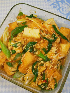 鶏挽き肉&厚揚げで、簡単♪麻婆厚揚げ-レシピのメイン写真