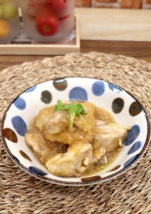 レンチンで簡単！鶏肉のみぞれ煮-レシピのメイン写真