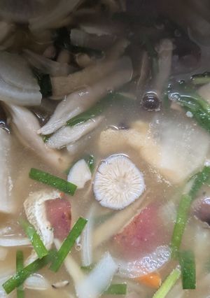 野菜たっぷり味噌汁-レシピのメイン写真