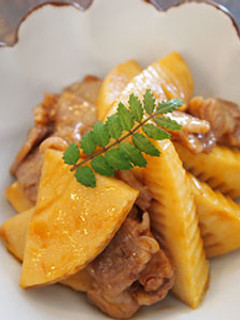 タケノコと豚肉の簡単♪煮物-レシピのメイン写真