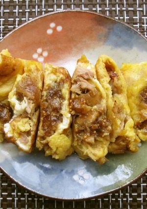 いちじくとツナ入り卵焼き-レシピのメイン写真