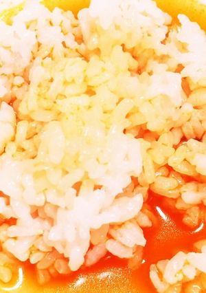 鍋キューで簡単具無シンプルキムチリゾット-レシピのメイン写真