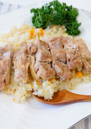 お野菜だしを使ったコク旨チキンピラフ-レシピのメイン写真