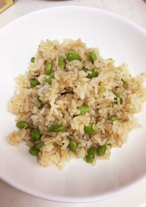 簡単!しらすと枝豆のチャーハン-レシピのメイン写真