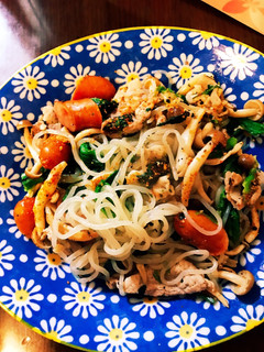 しらたきと白だしで和風パスタ☆糖質制限-レシピのメイン写真