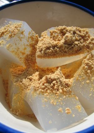 八ツ橋風味の寒天寄せ-レシピのメイン写真
