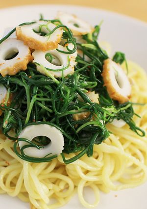 新食感♪おかひじき焼きそば-レシピのメイン写真