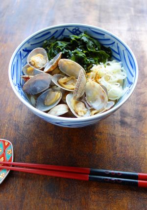 あさりうどん-レシピのメイン写真