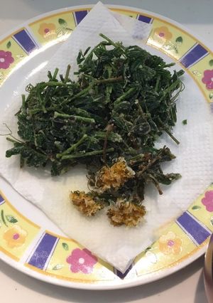カラスノエンドウの絶品かき揚げ-レシピのメイン写真
